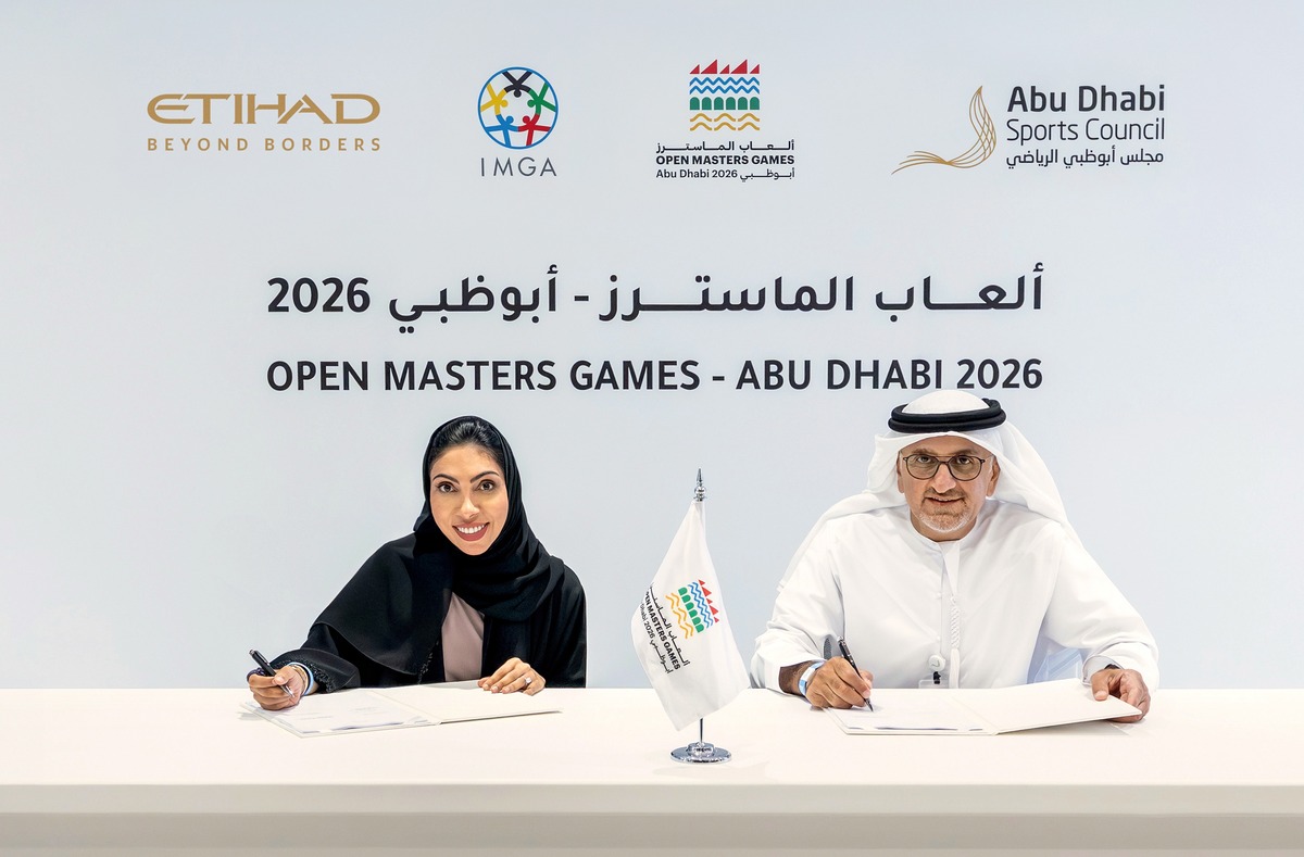 Etihad Airways Named Official Airline Partner of 2026 Open Masters Games in Abu Dhabi